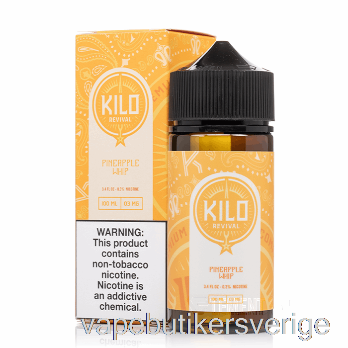 Vape Sverige Ananaspiska - Kilo Revival - 100ml 0mg